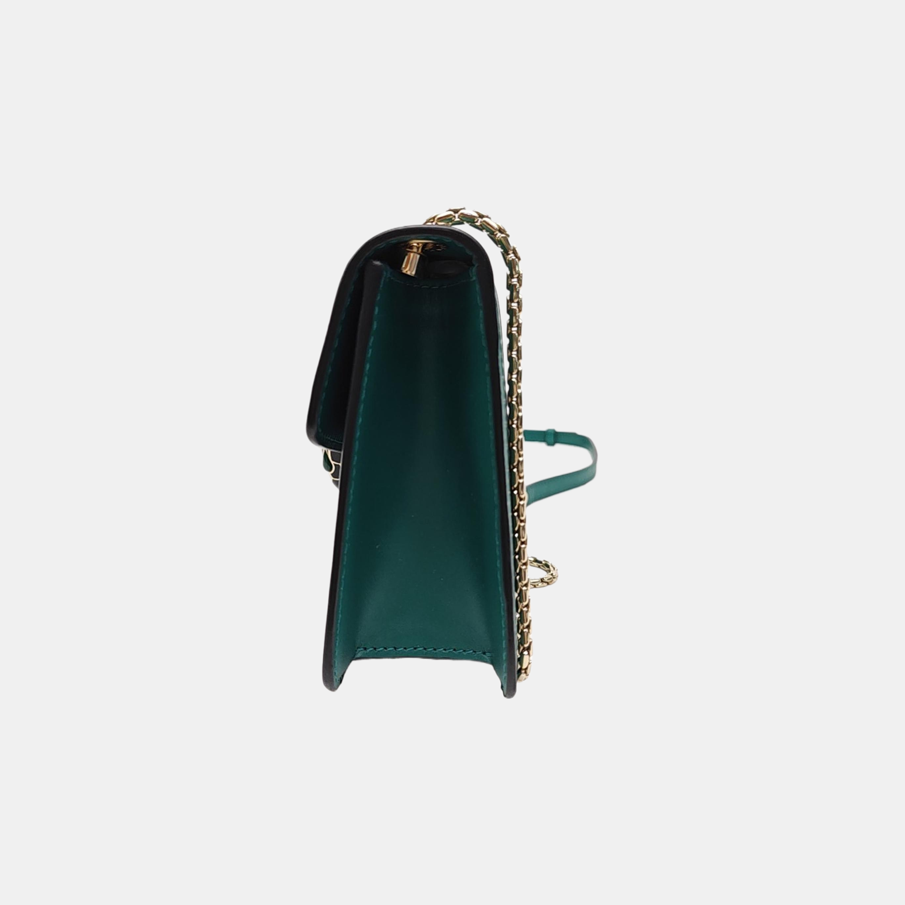 SERPENTI FOREVER Small Calfskin Green