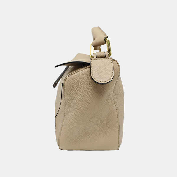 Puzzle Small Calfskin Beige