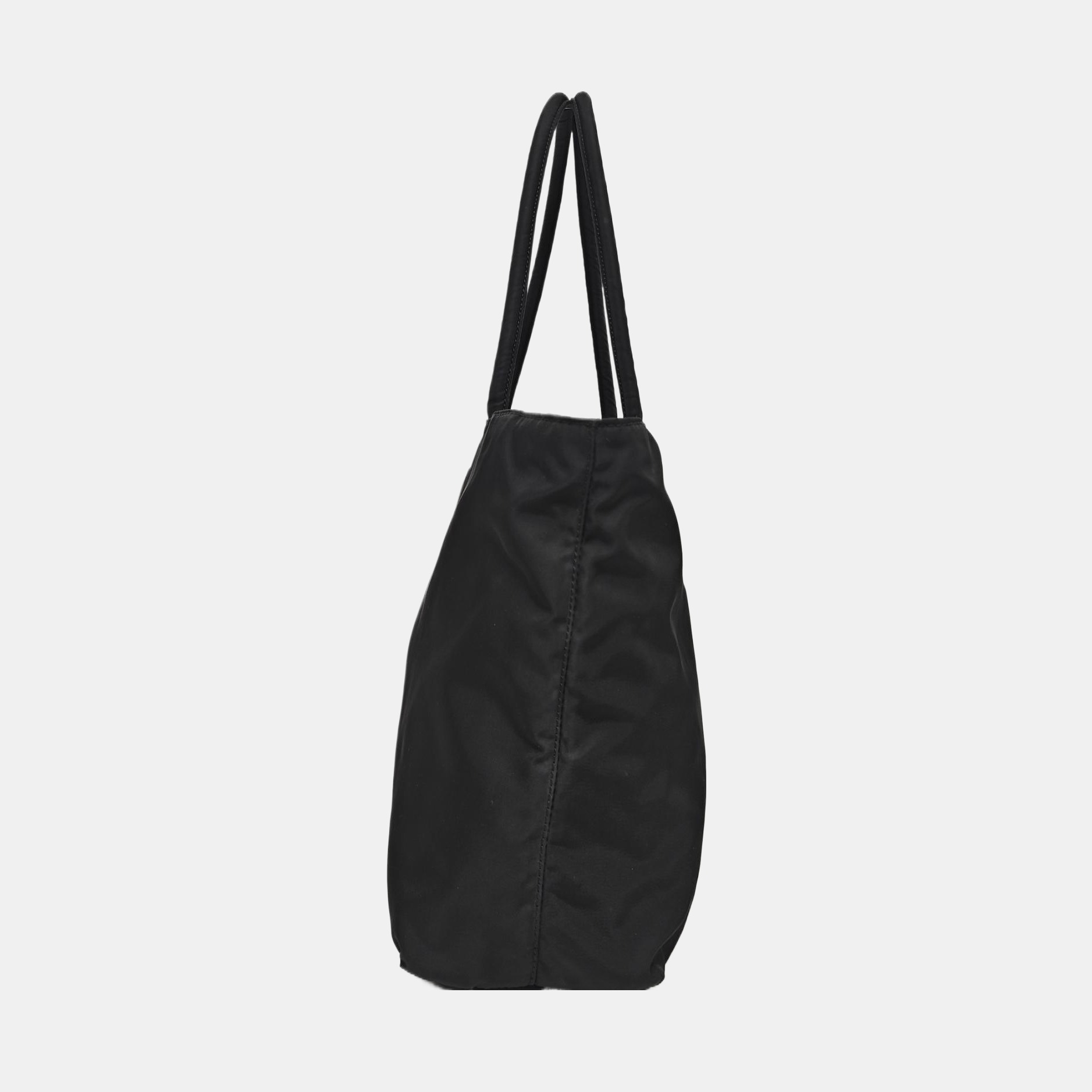 Nylon Tote Bag Black