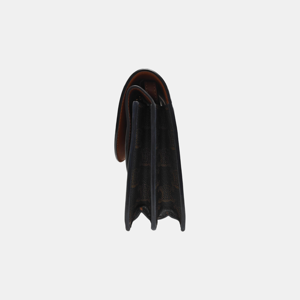 TRIOMPHE CANVAS Small Coated Canvas Brown