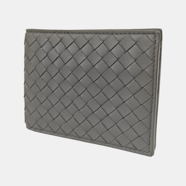 Calfskin Wallet Gray