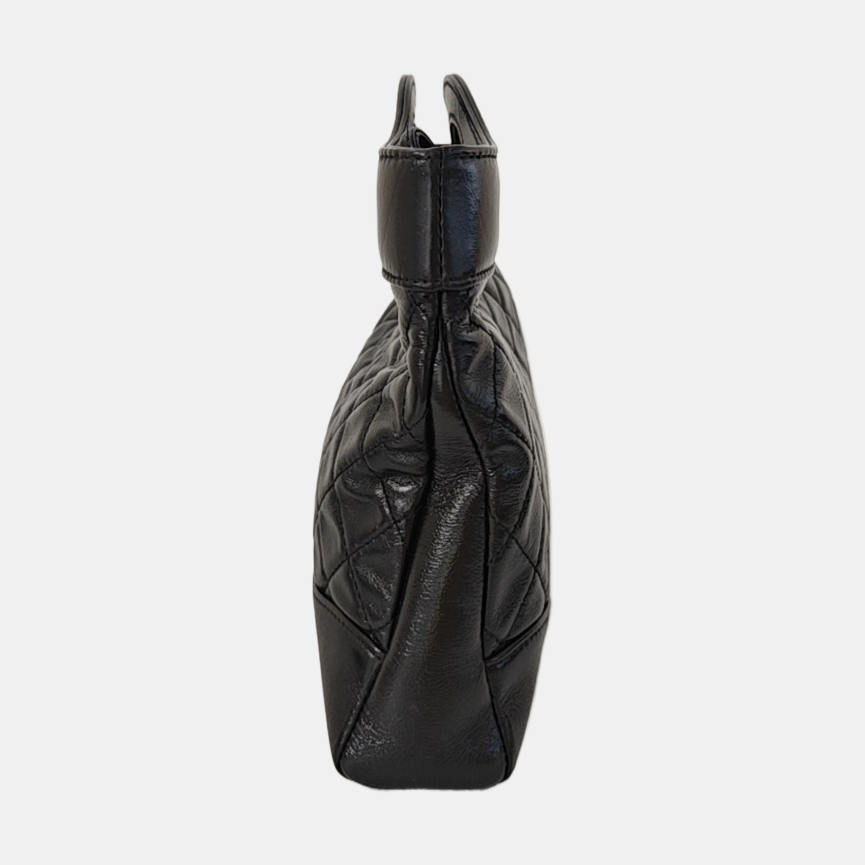 CHANEL 31 Mini Quilted Calfskin Black