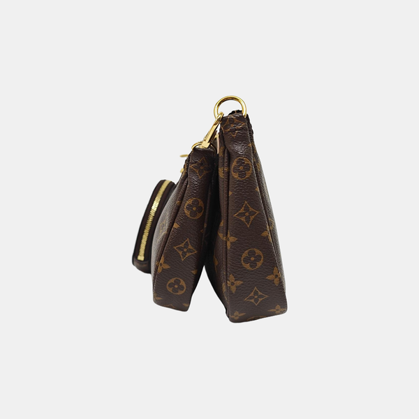 MULTI Monogram Coated Canvas Brown