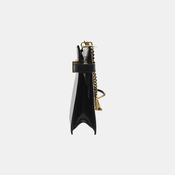 Authenticated pre-owned  MANHATTAN Small Calfskin Black - Shoulder Bag at Looply