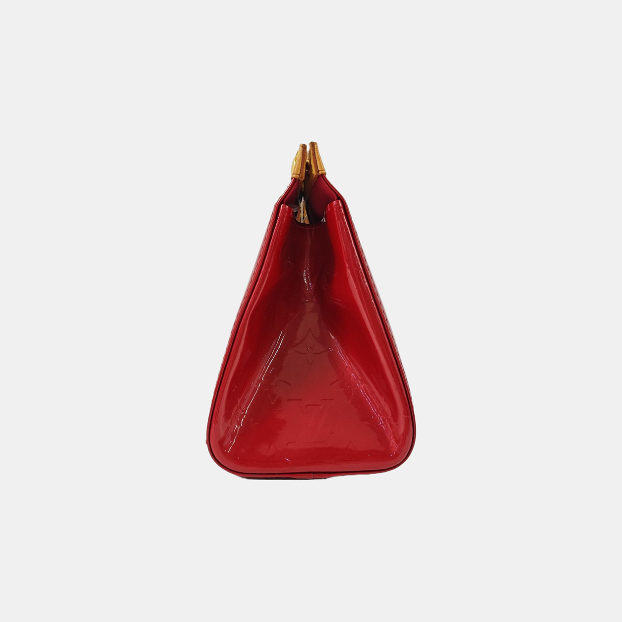 ROXBURY Monogram Patent Leather Red