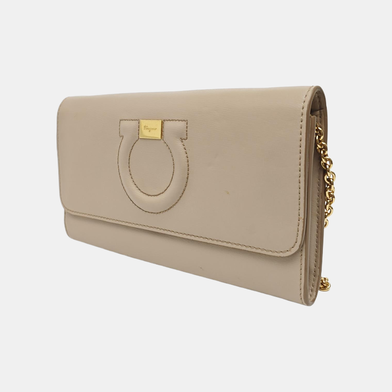 City Quilted Calfskin Gray