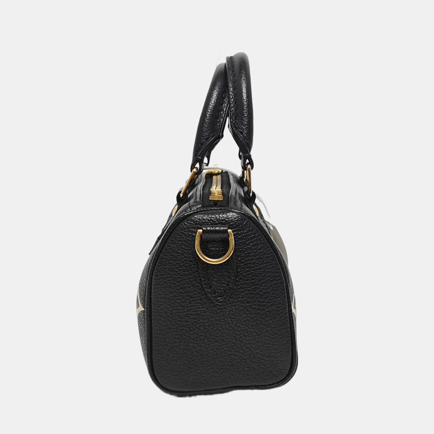 SPEEDY Nano Monogram Calfskin Black