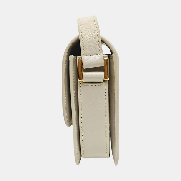SOLFERINO Small Calfskin White