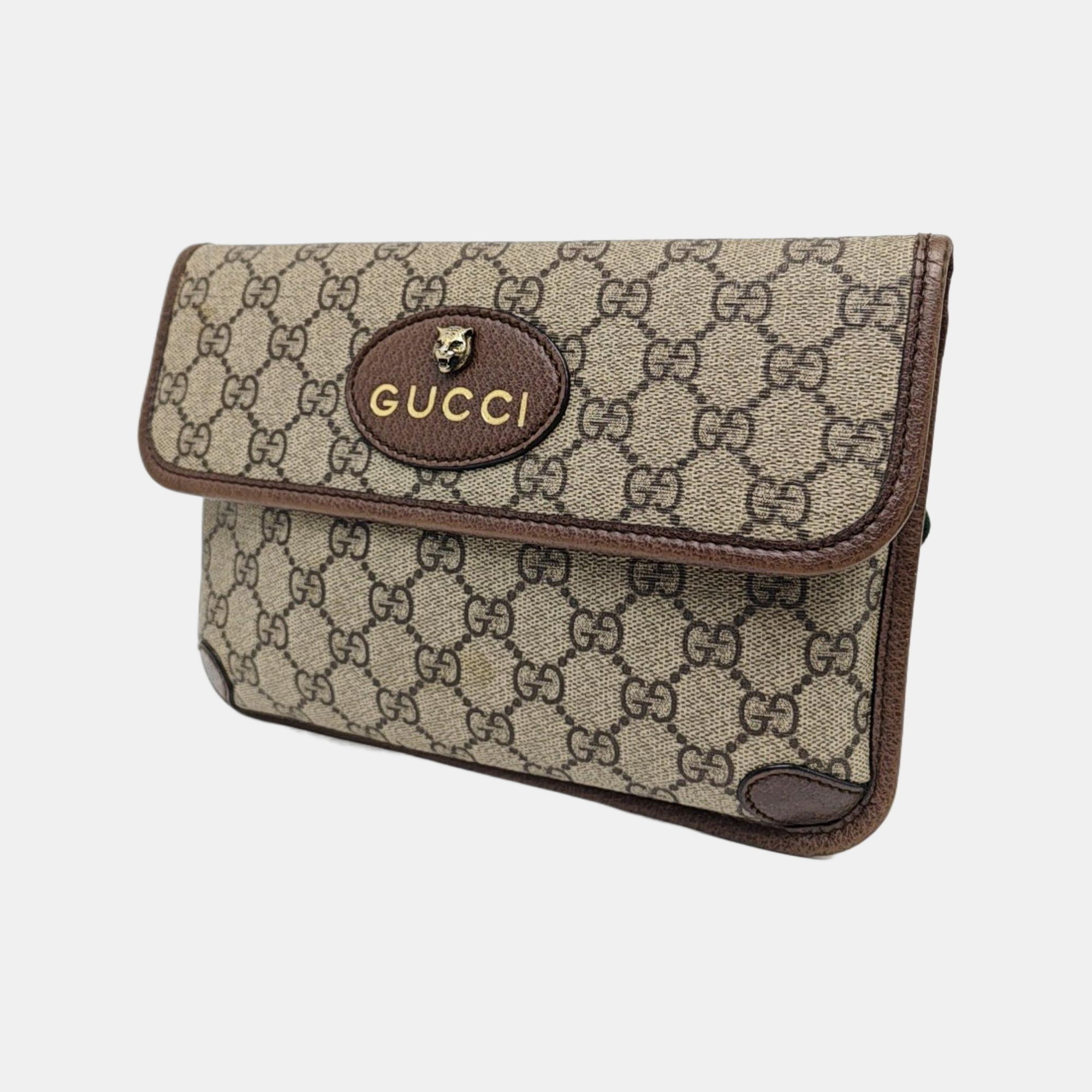 Neo Vintage Monogram Coated Canvas Beige