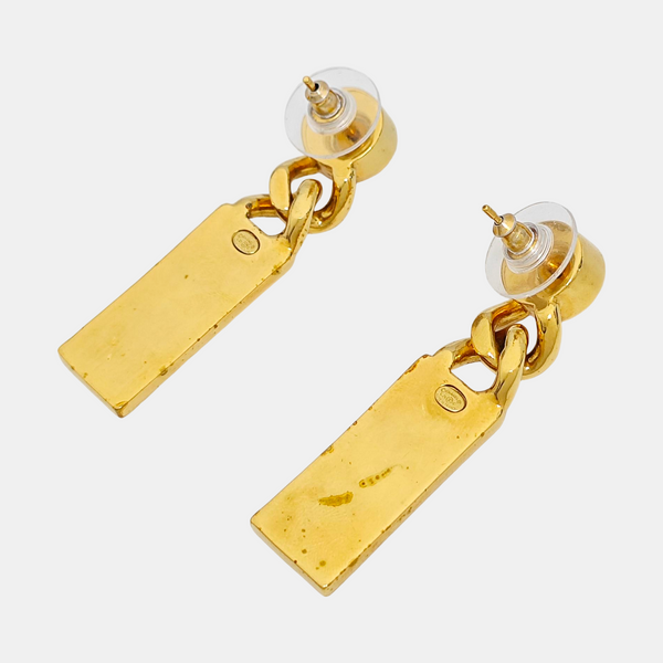 Metal Gold Earrings