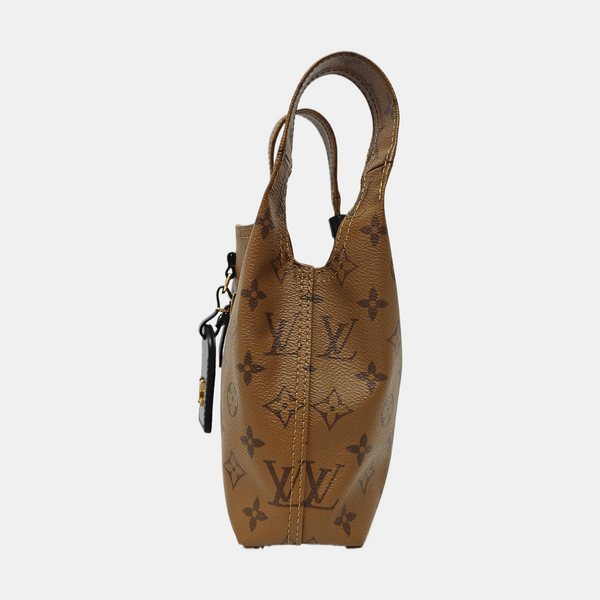 ATLANTIS PM Monogram Coated Canvas Brown
