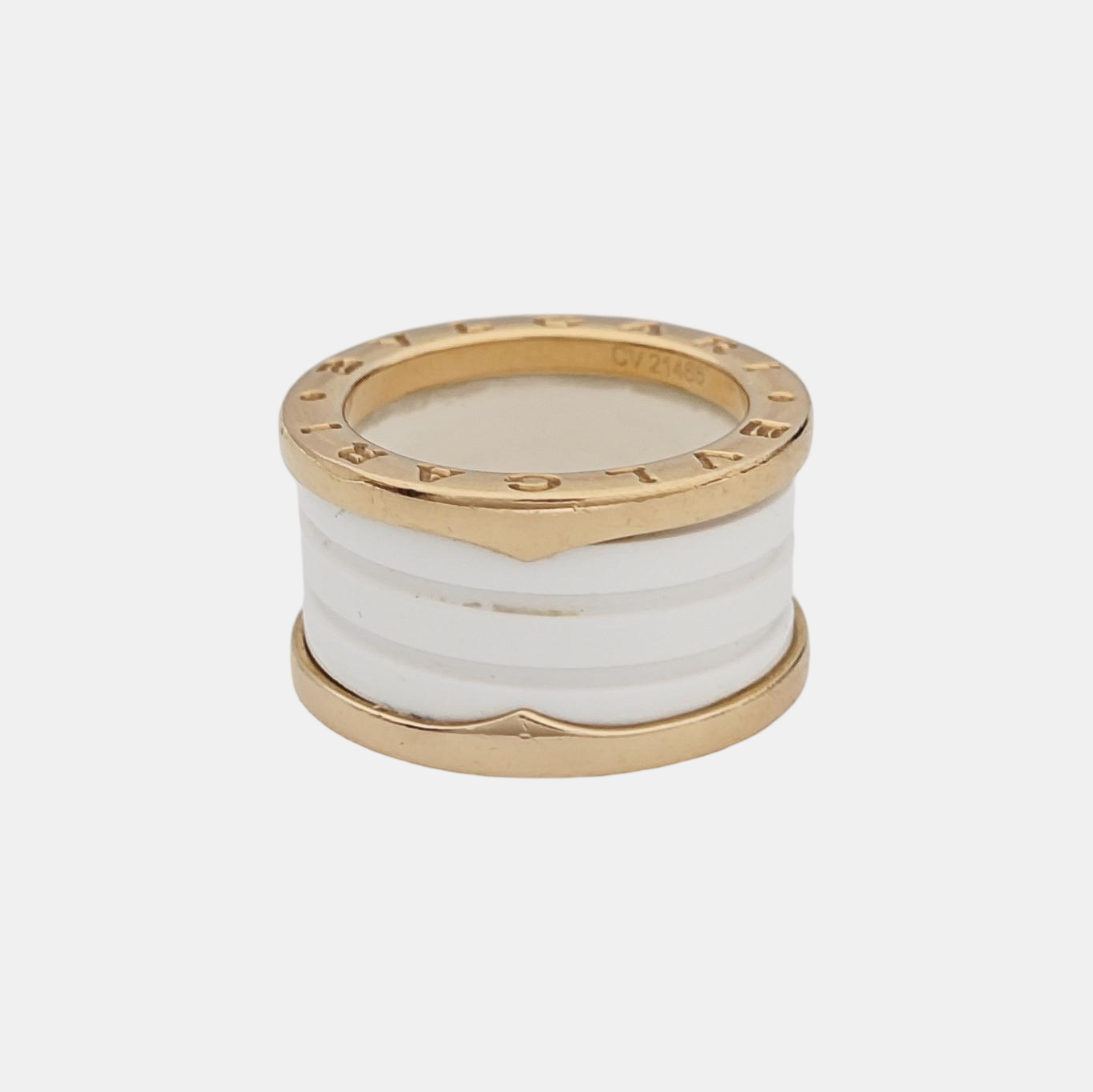 B.ZERO1 18k Rose Gold Ring EU 51