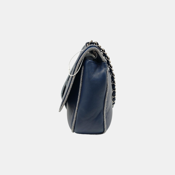 MADISON Quilted Calfskin Blue