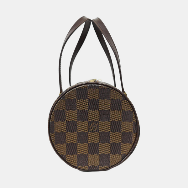PAPILLON 26 Damier Ebene Coated Canvas Brown