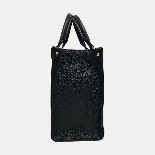 ONTHEGO PM Monogram Calfskin Black