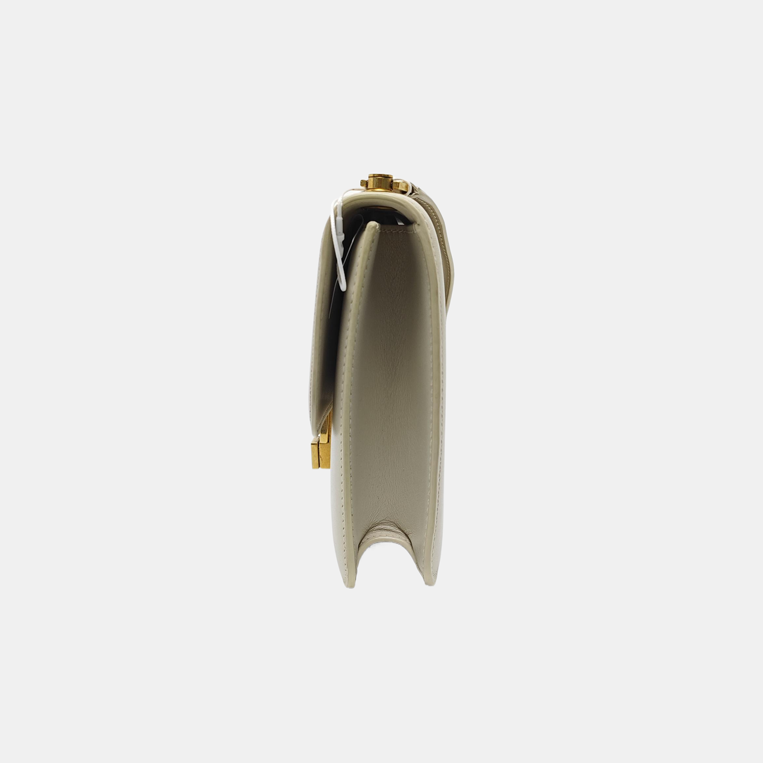 LE CARRÉ Small Calfskin White