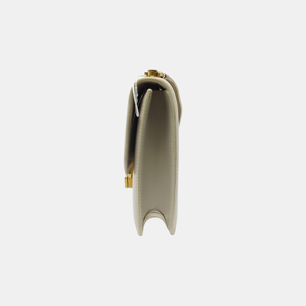 LE CARRÉ Small Calfskin White