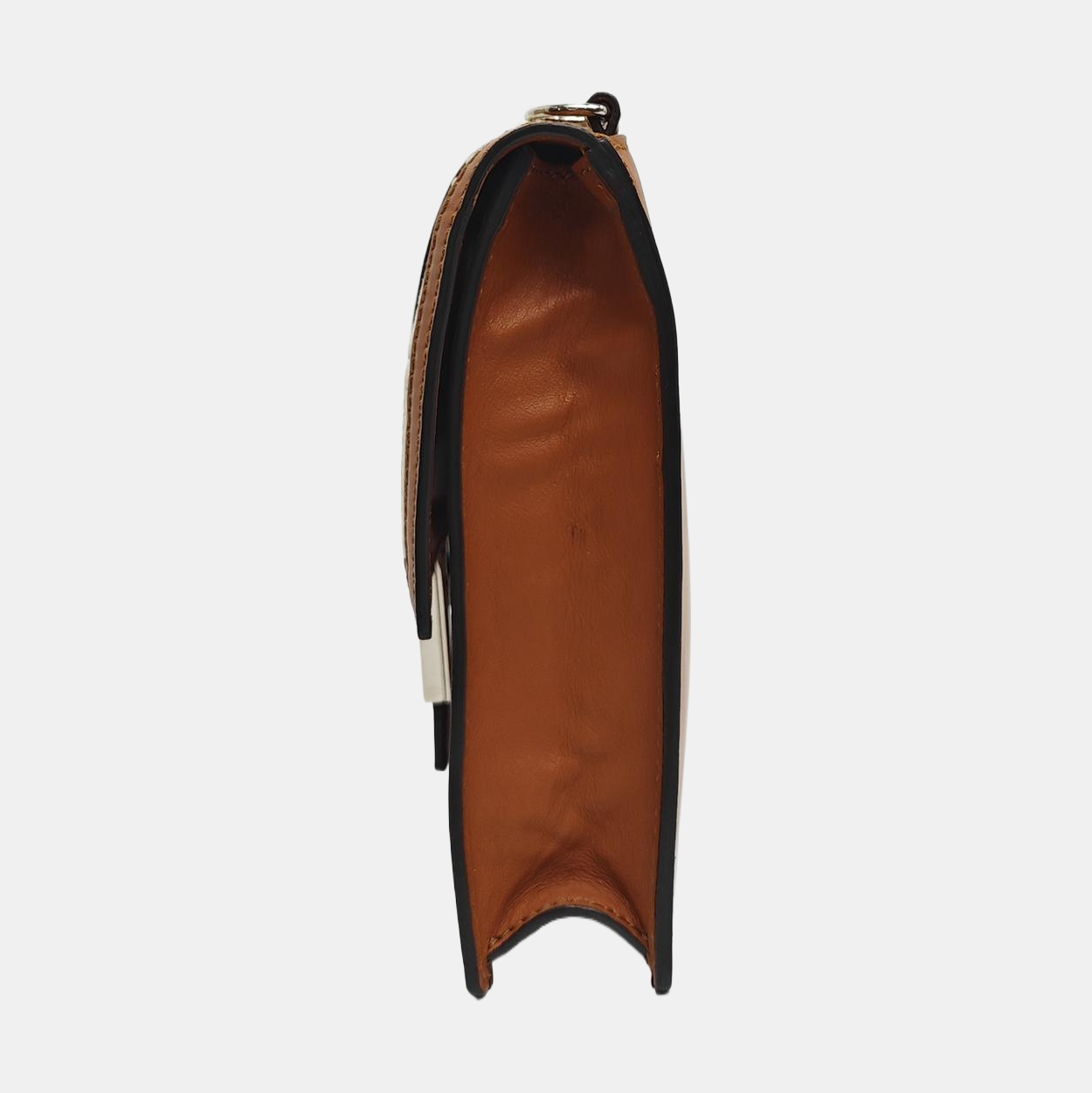 Authenticated pre-owned  Baguette Medium Calfskin Brown - Shoulder Bag at Looply
