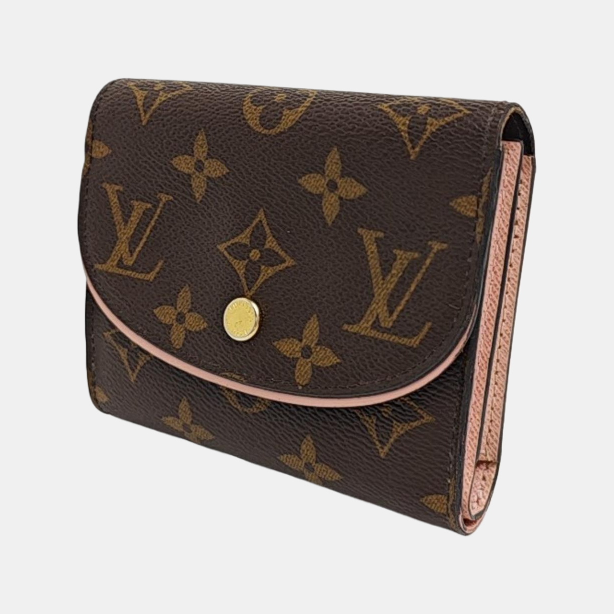 ARIANE Monogram Coated Canvas Brown Wallet