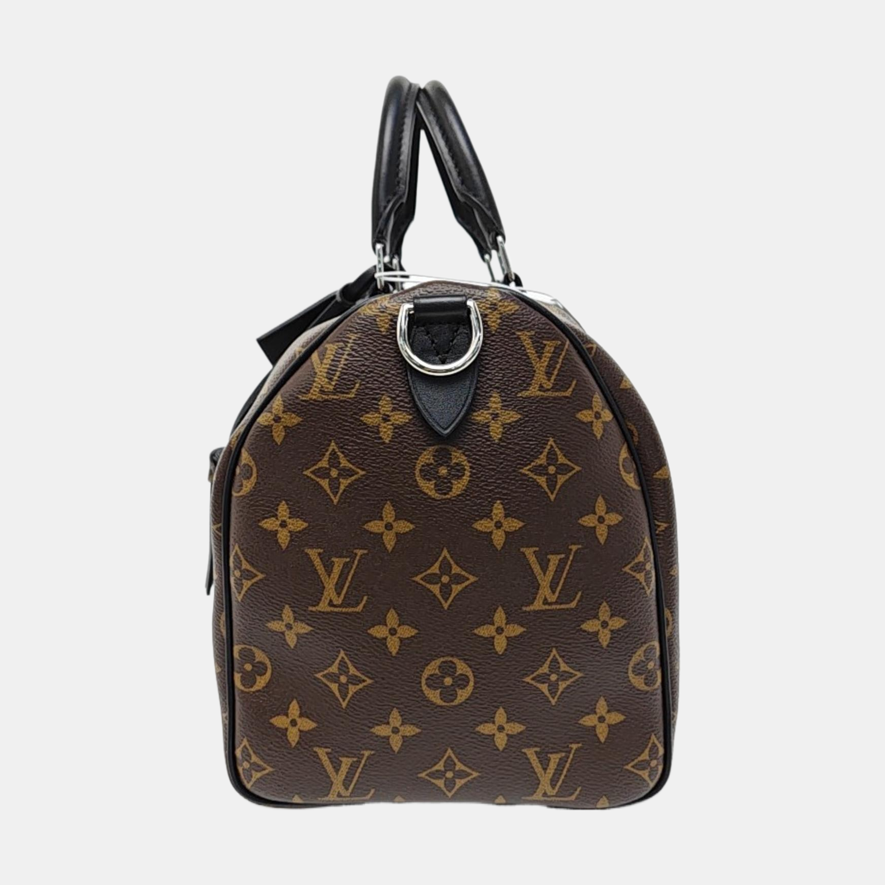 SPEEDY SOFT 30 Monogram Coated Canvas Brown