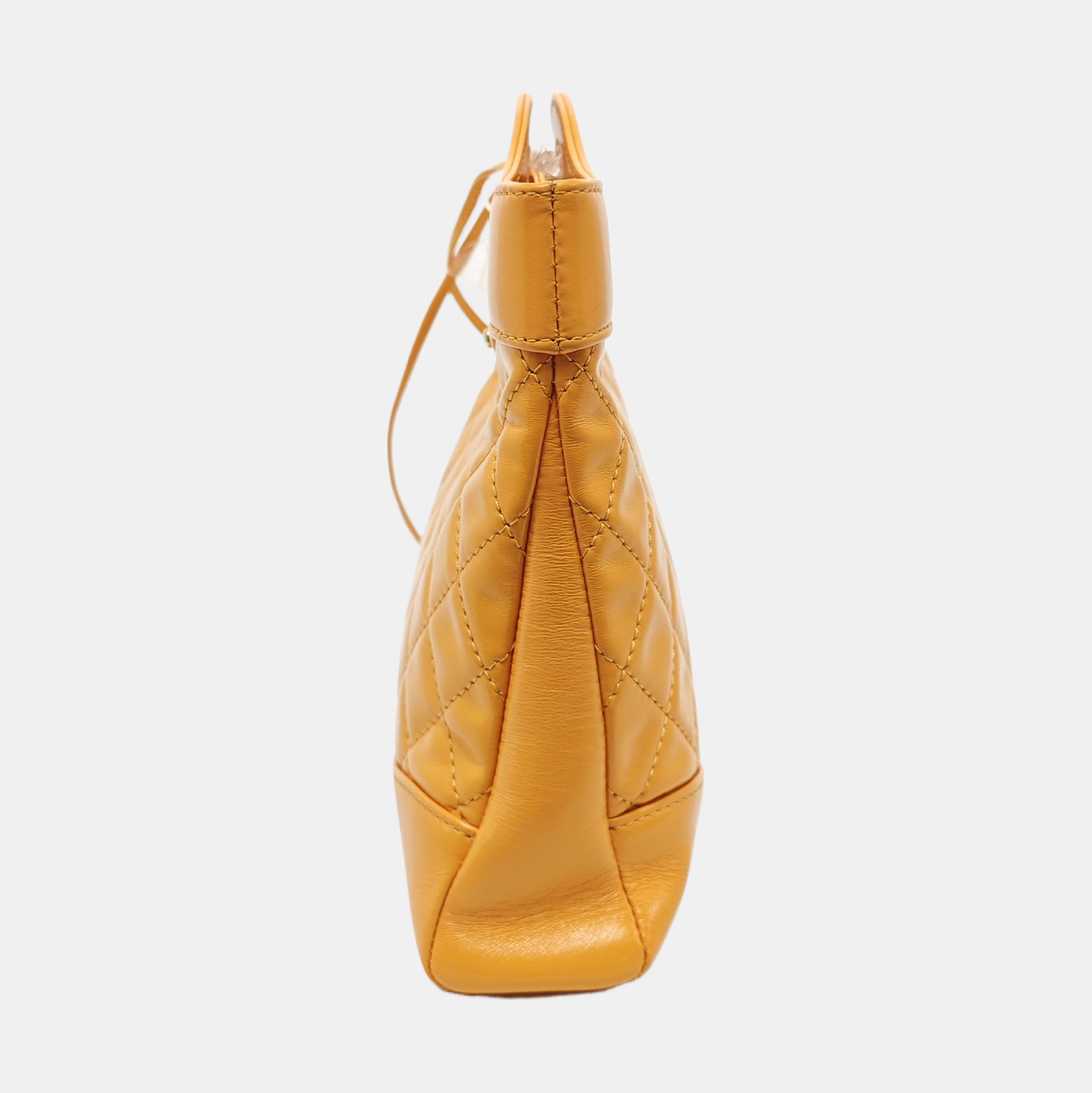 CHANEL 31 Mini Quilted Calfskin Orange