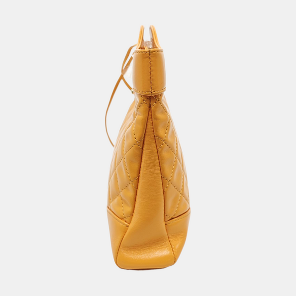 CHANEL 31 Mini Quilted Calfskin Orange