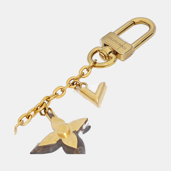 Metal Bag Charm Gold