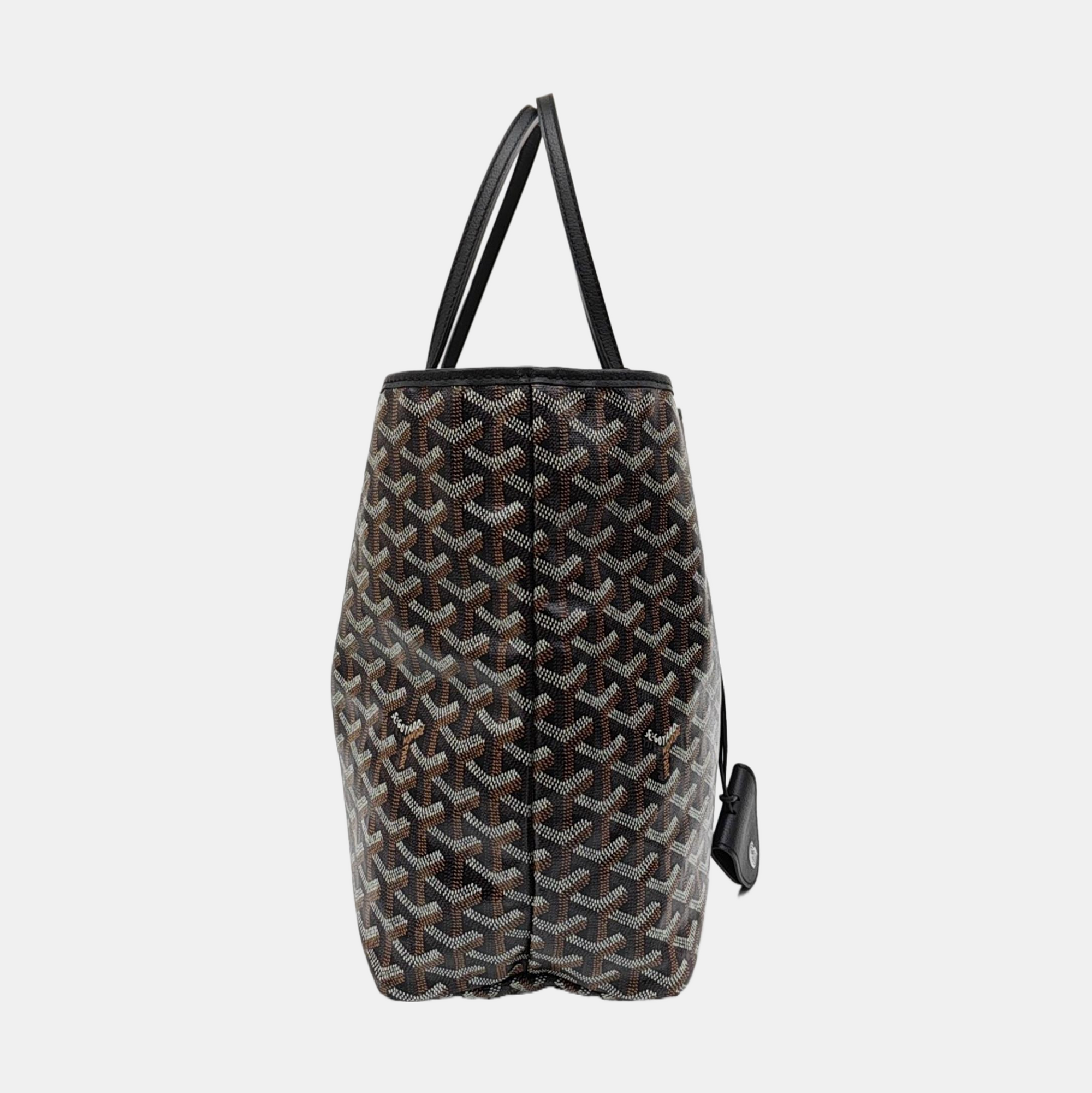 Saint Louis PM Coated Canvas Black