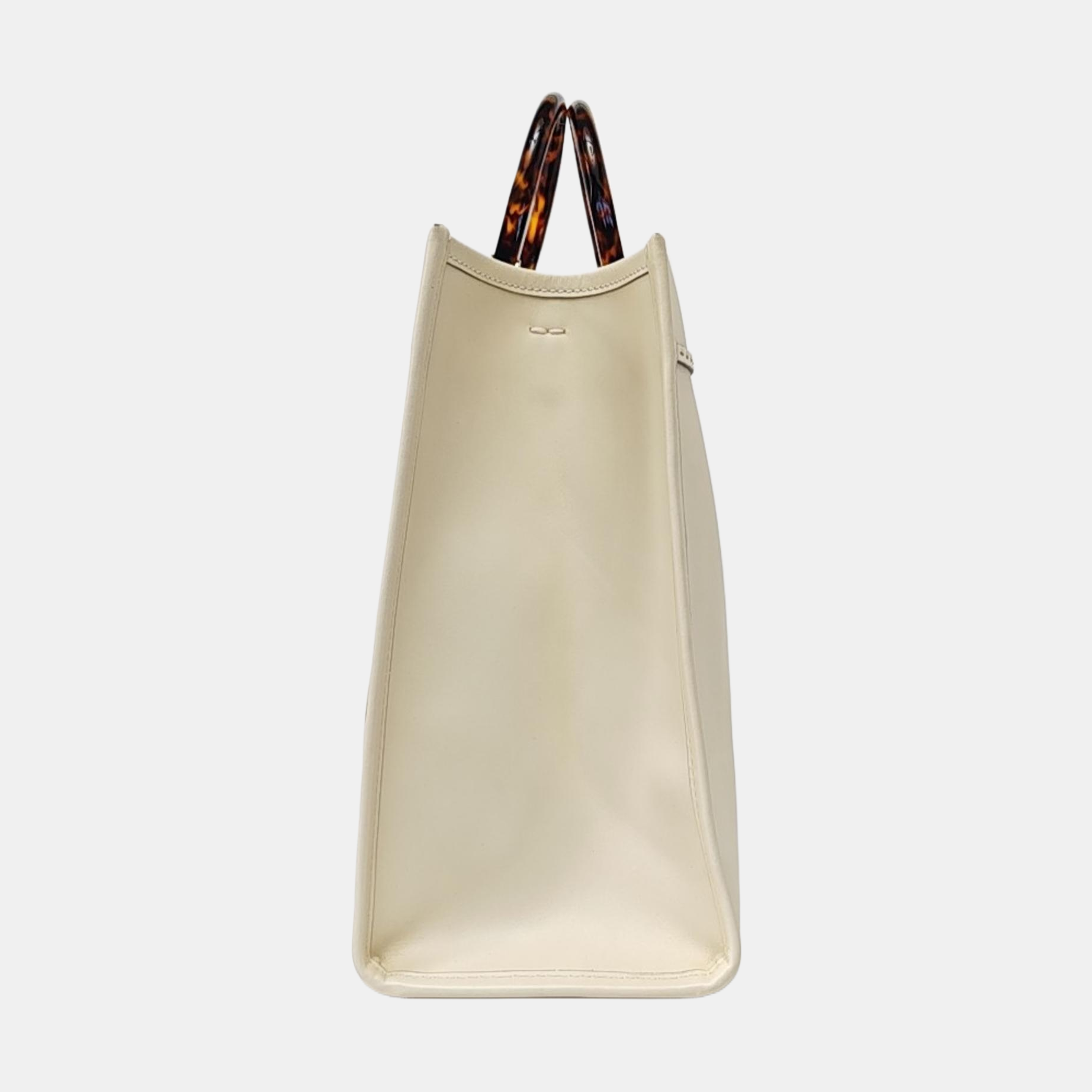 Sunshine Medium Calfskin White