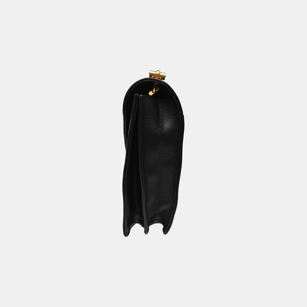 GABY Quilted Lambskin Black