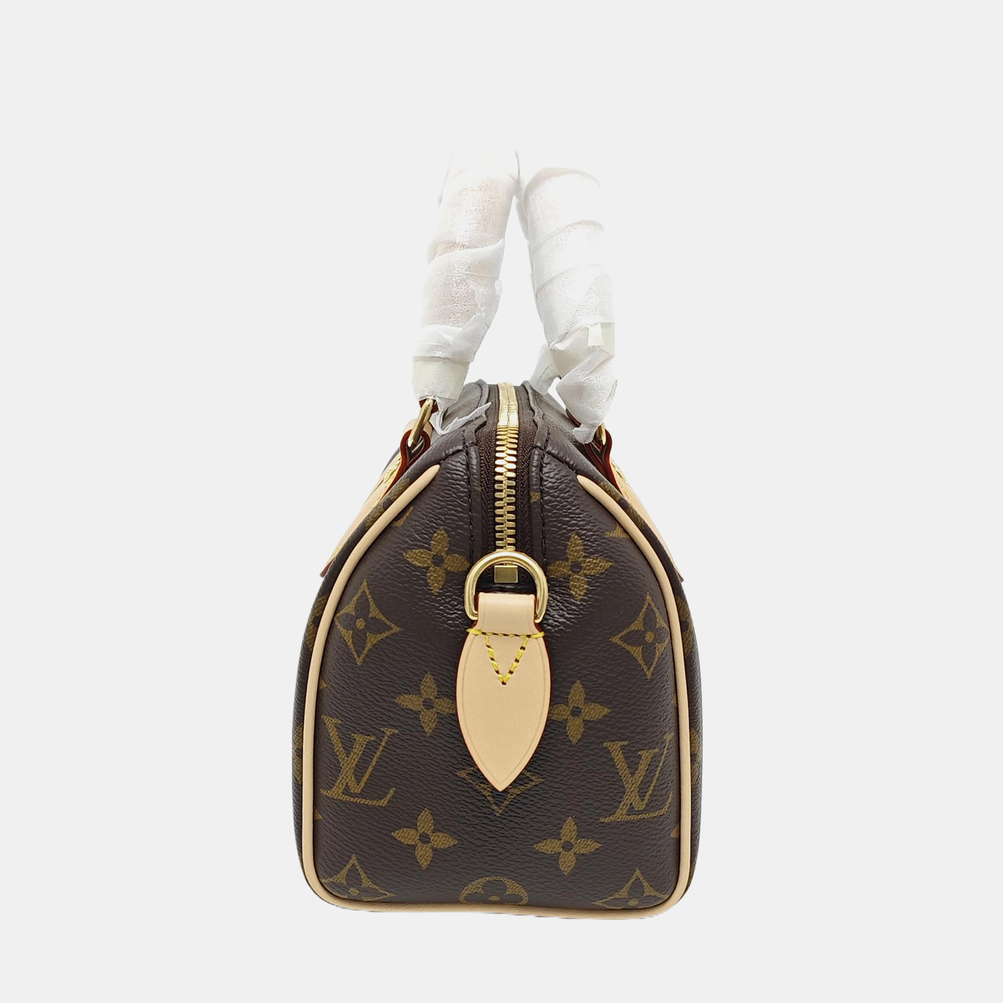 SPEEDY 20 Monogram Coated Canvas Brown