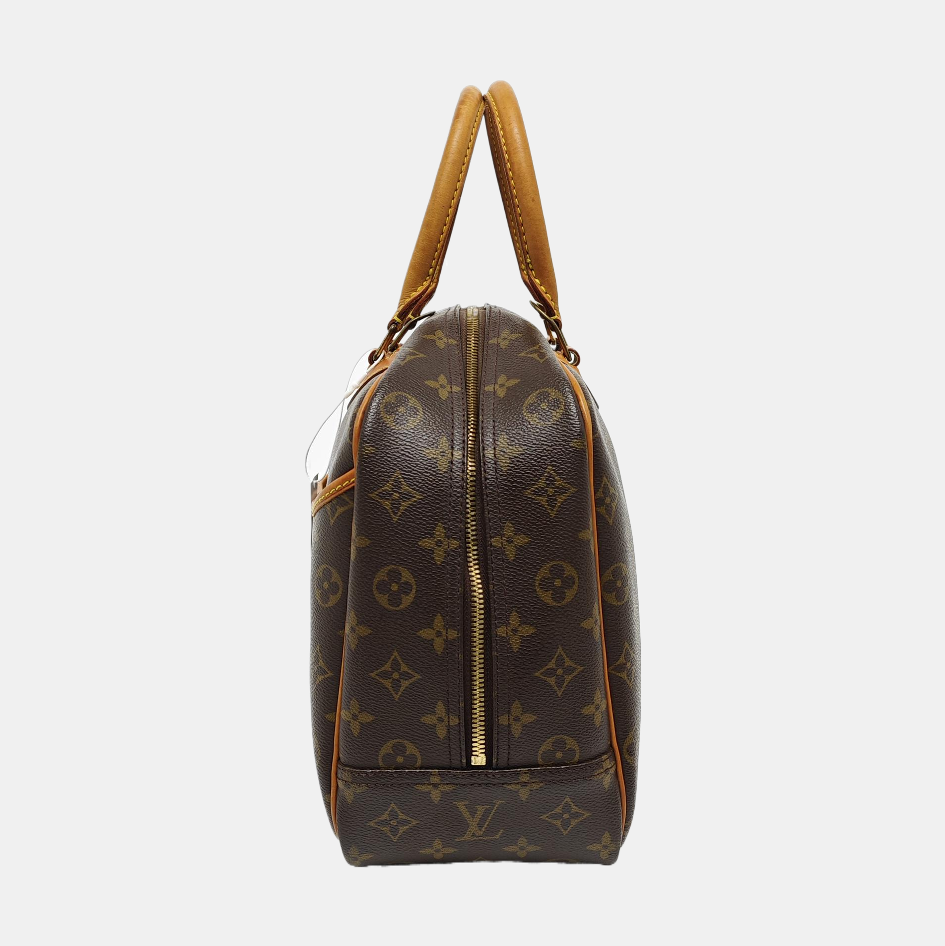 DEAUVILLE GM Monogram Coated Canvas Brown