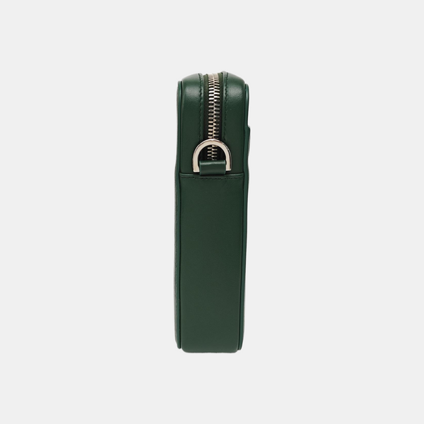 World Tour Oblique Calfskin Green