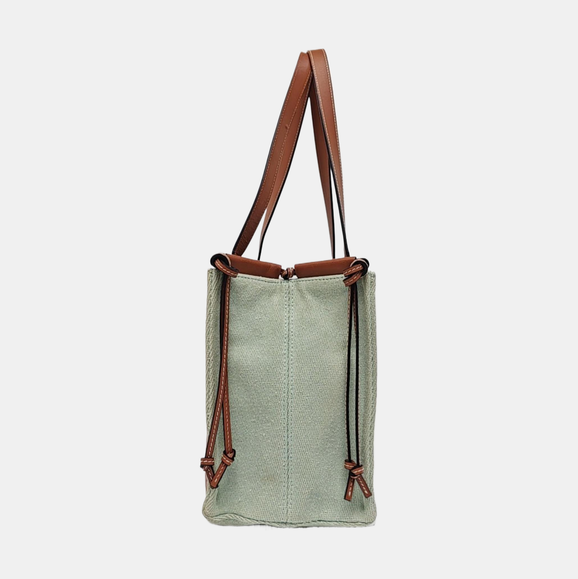 Cushion Small Canvas Green