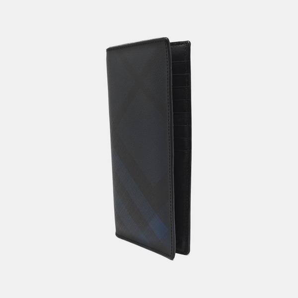 London Coated Canvas Gray Wallet