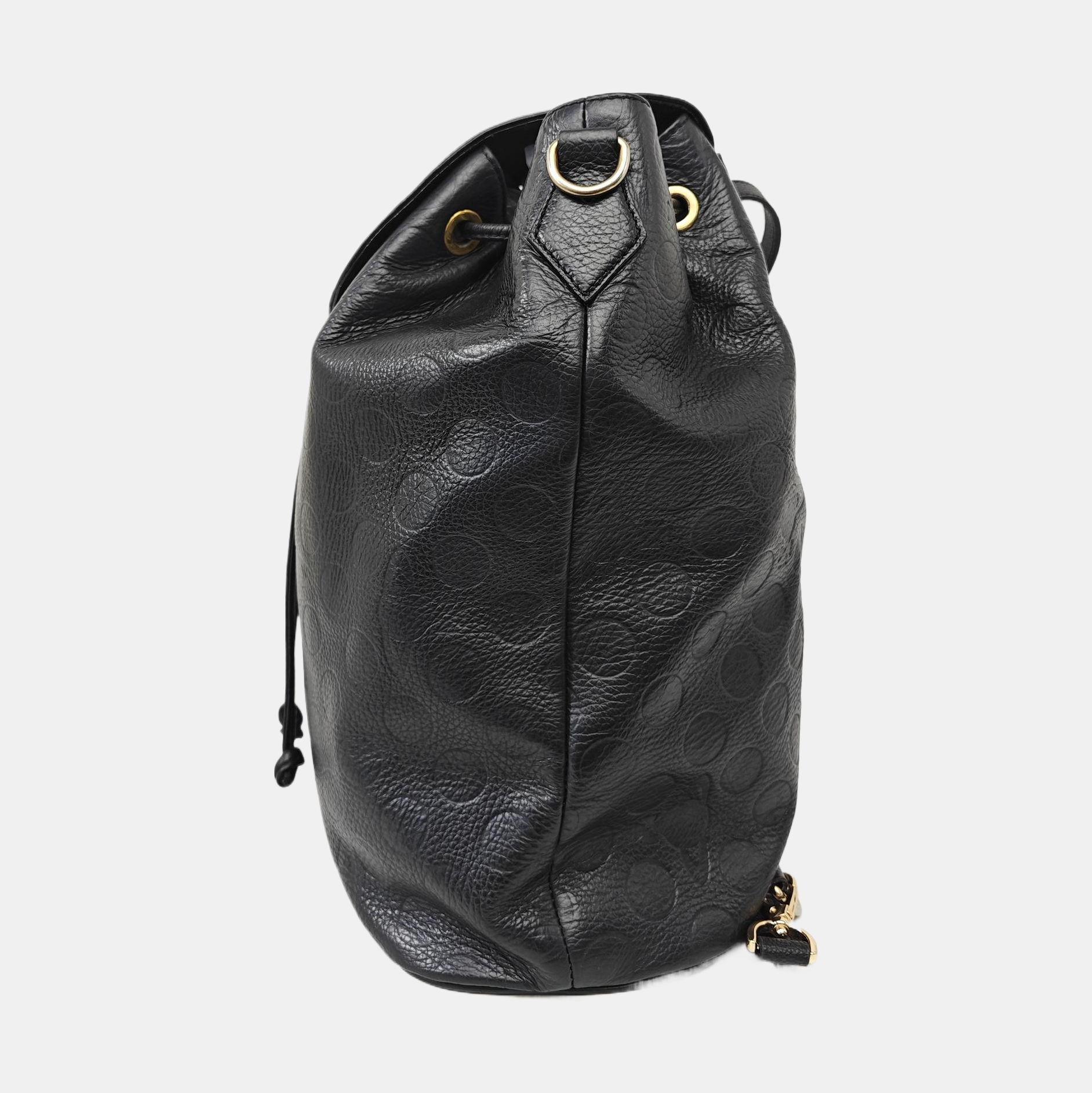 Calfskin Backpack Black