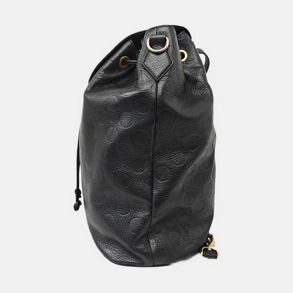 Calfskin Backpack Black
