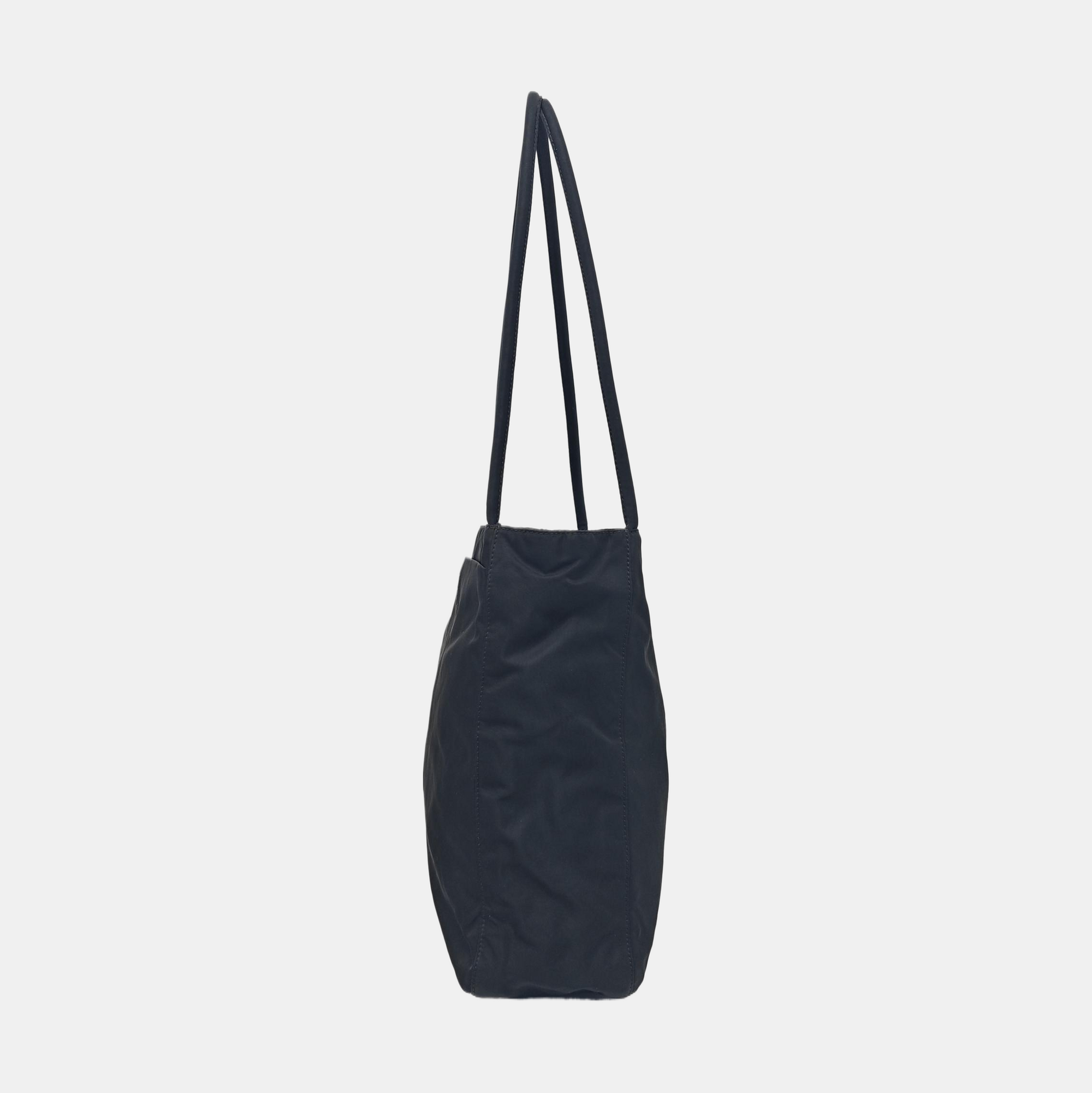 Nylon Tote Bag Black