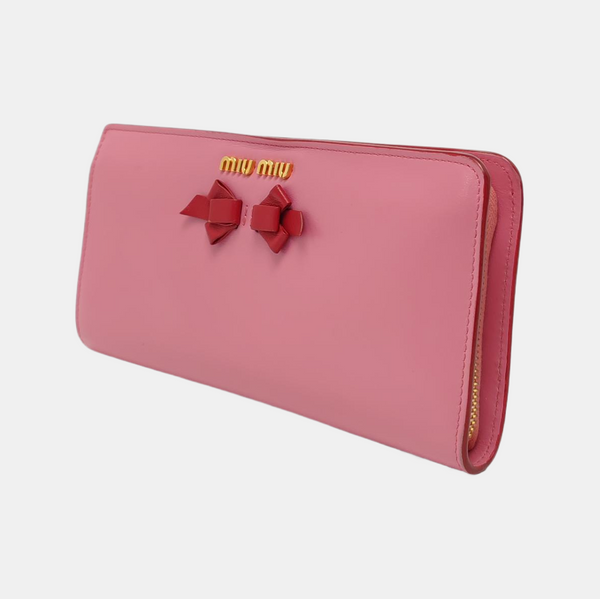 Calfskin Wallet Pink