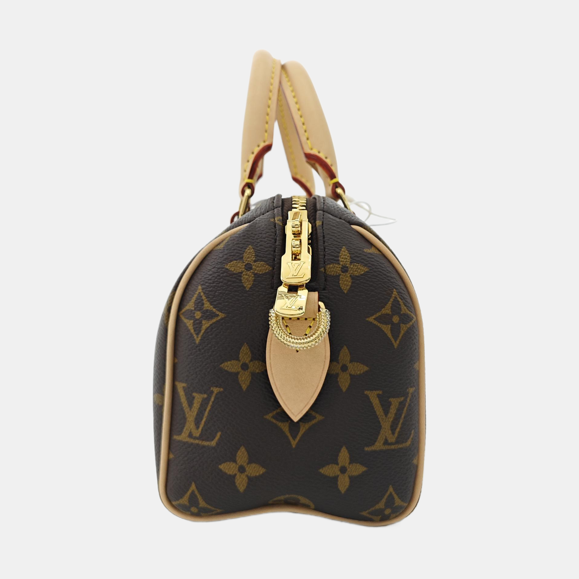 SPEEDY 20 Monogram Coated Canvas Brown