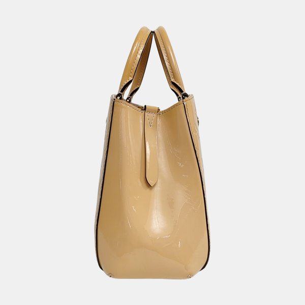 MONTAIGNE BB Monogram Patent Leather Yellow