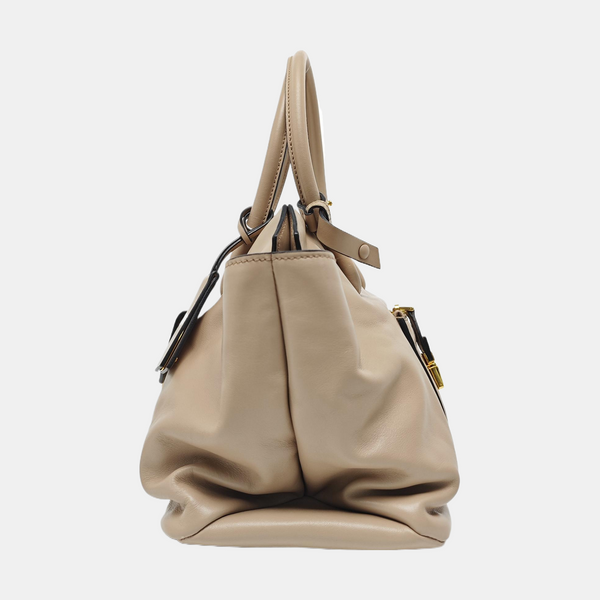 Calfskin Tote Bag Pink