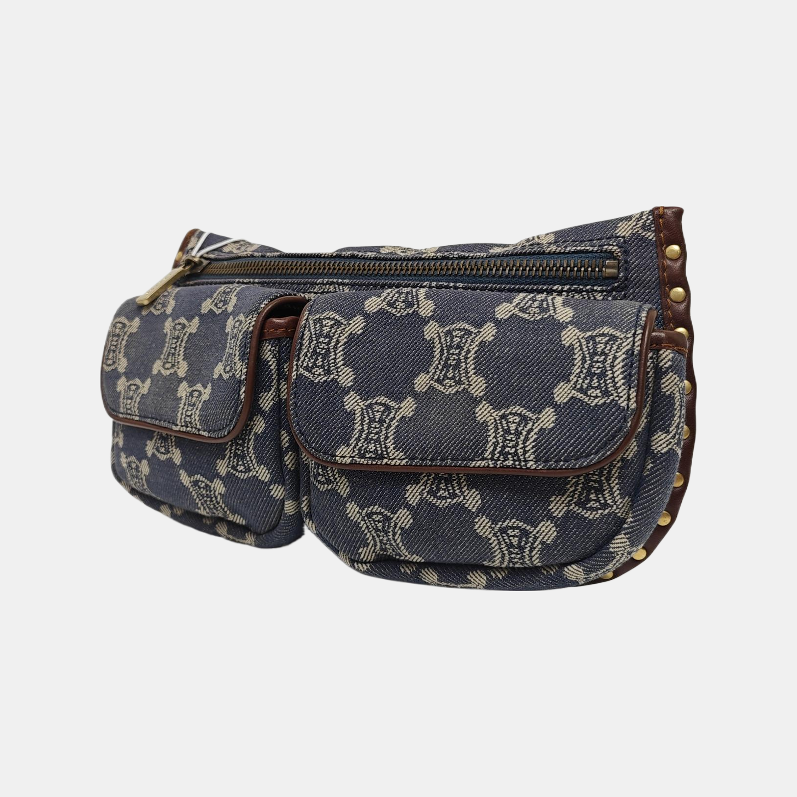 Canvas Belt Bag Blue