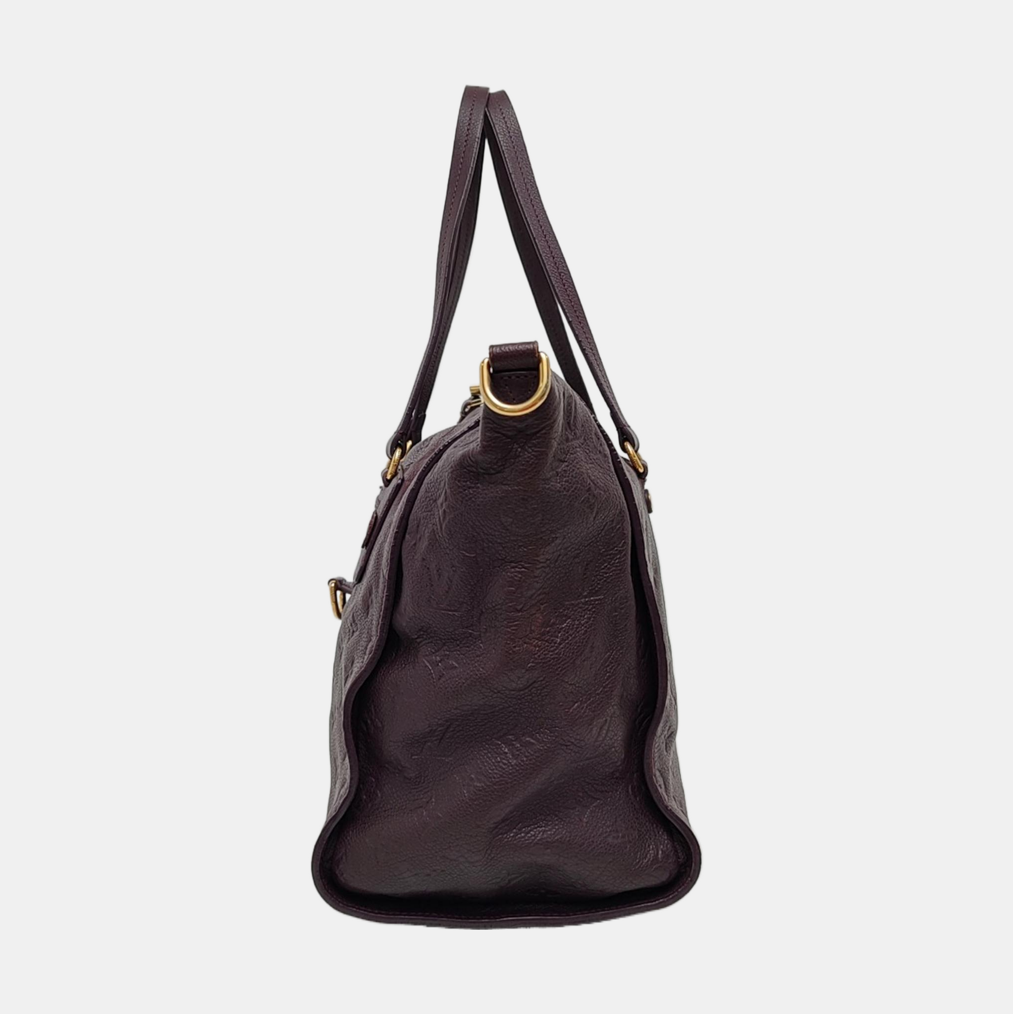 LUMINEUSE PM Monogram Calfskin Purple
