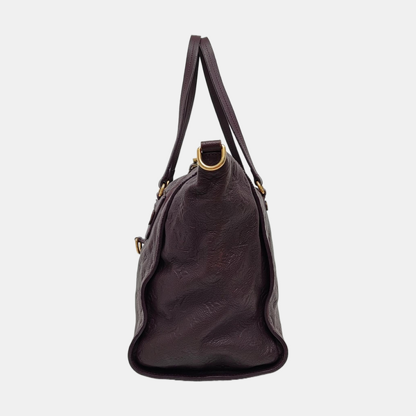 LUMINEUSE PM Monogram Calfskin Purple