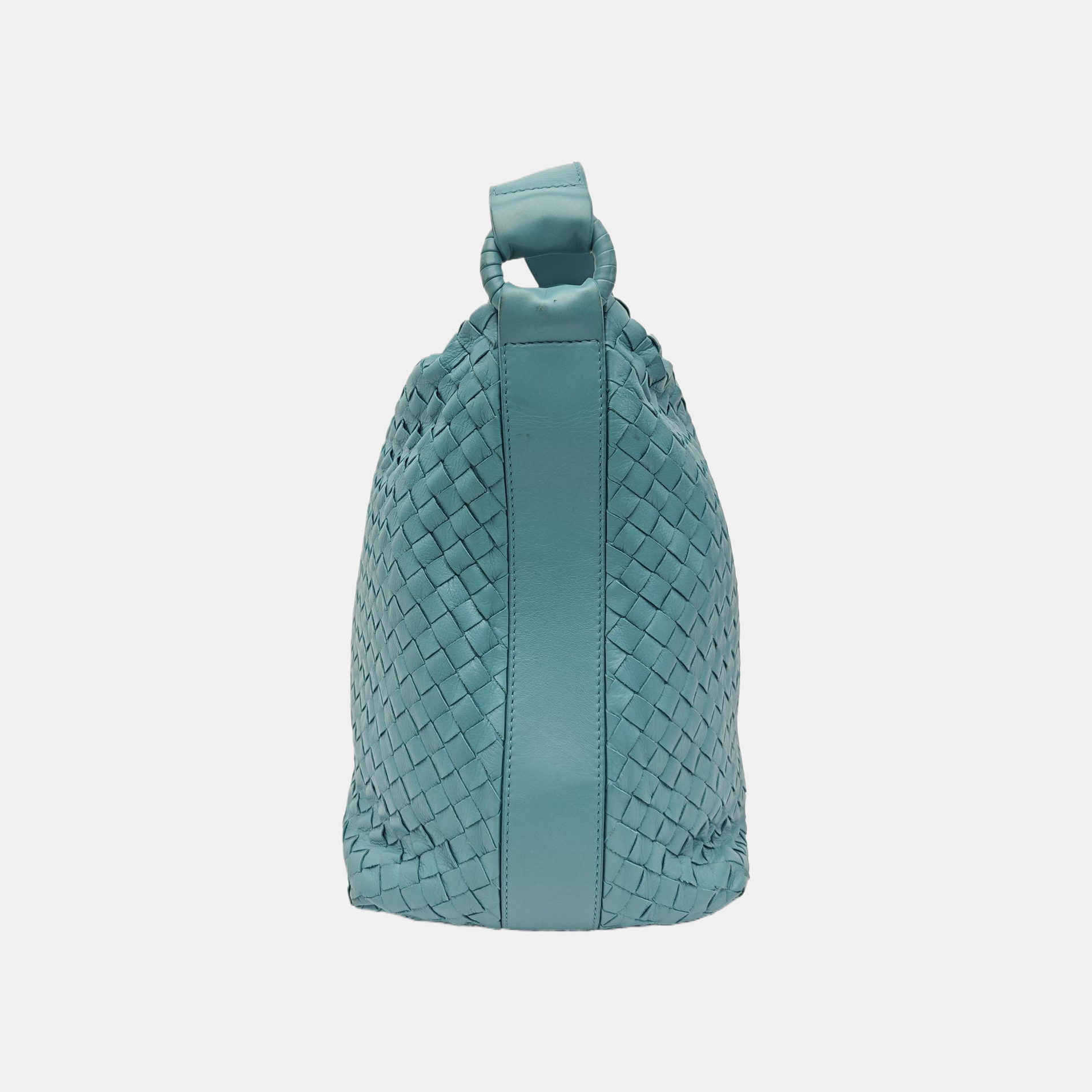 Calfskin Shoulder Bag Blue