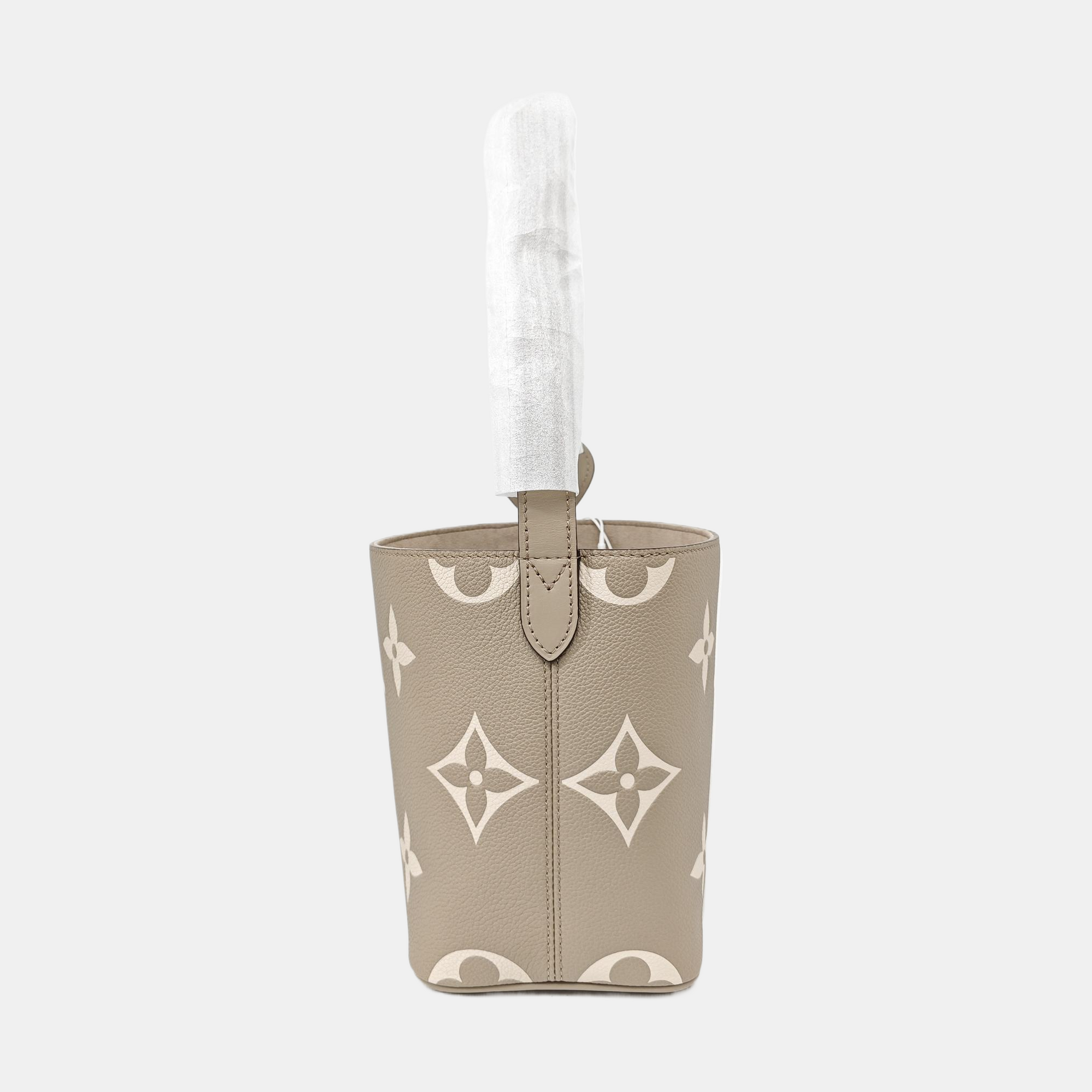 ALL IN BB Monogram Calfskin Gray
