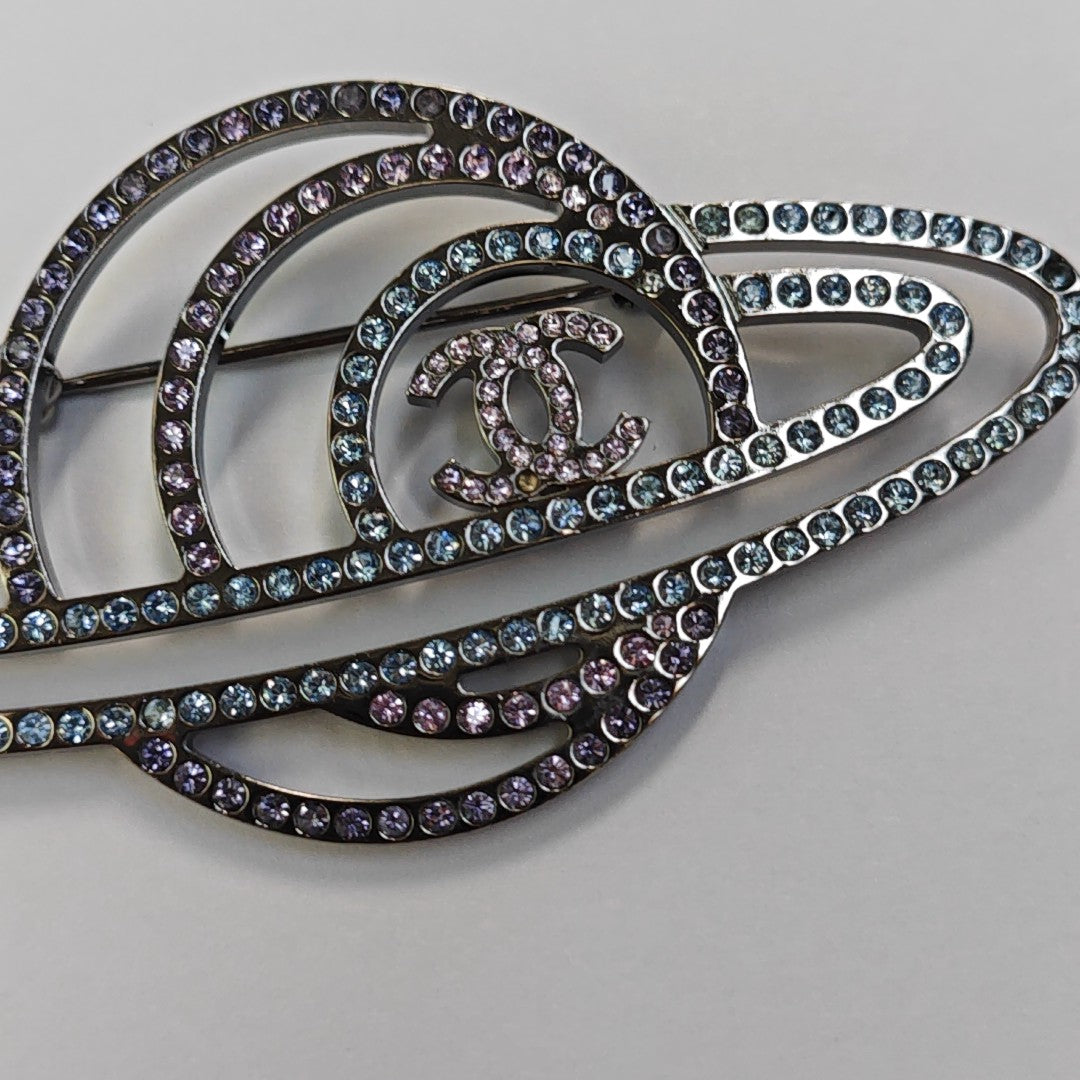 Metal Silver Brooch