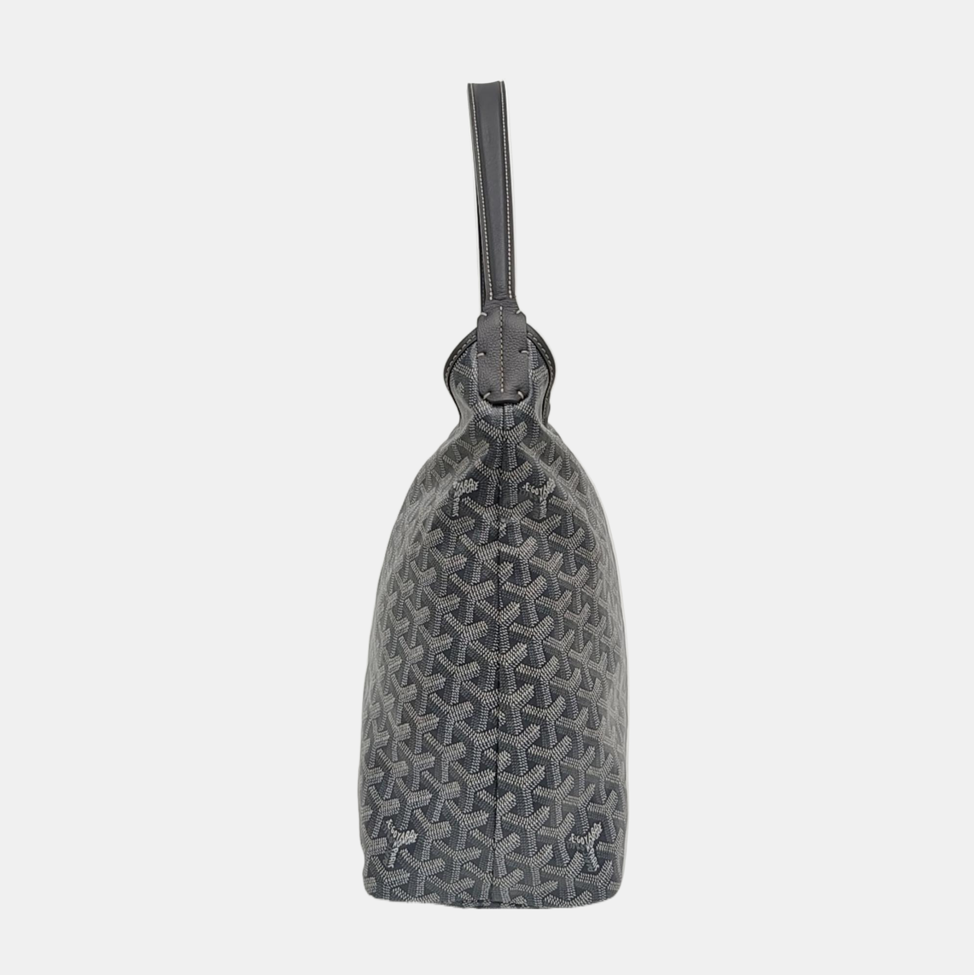 Hobo Coated Canvas Gray