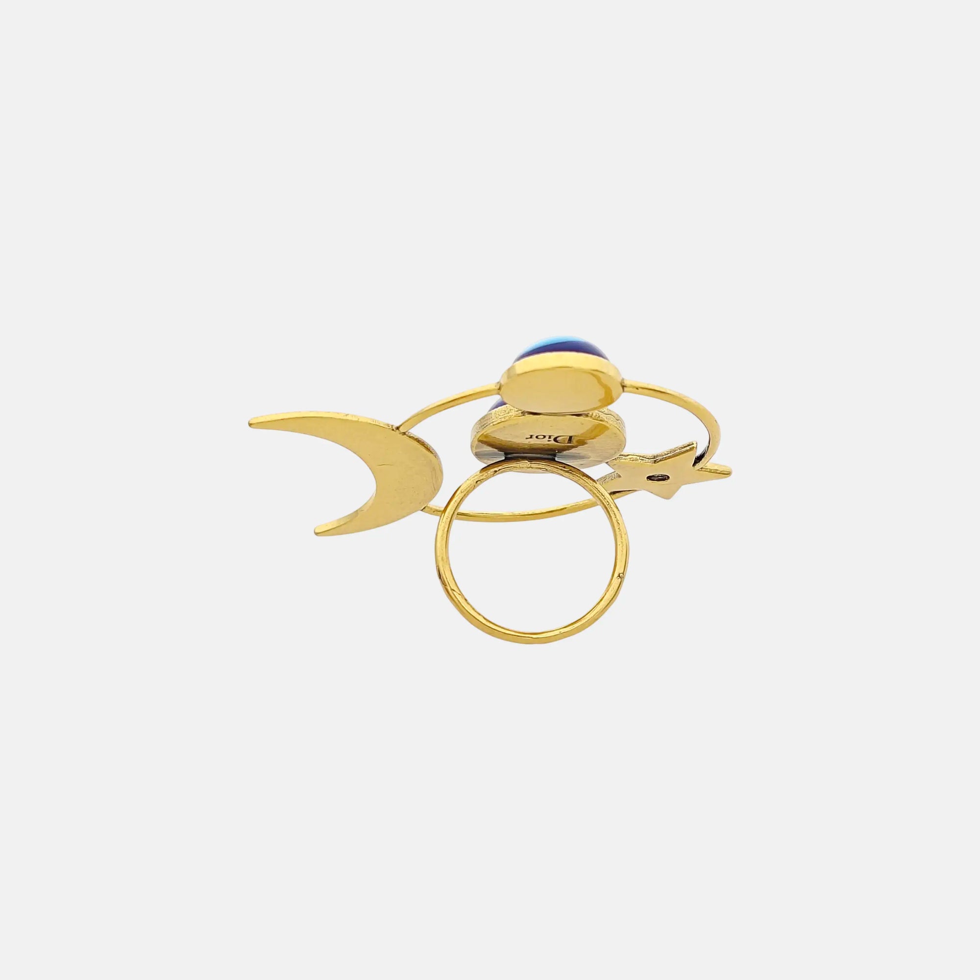 Metal Gold Ring EU 52